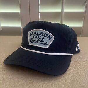 Malbon Golf Black Hat